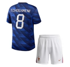 Tenue Domicile France Tchouameni 8 Coupe du Monde 2026 Enfant