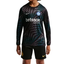 Tenue Domicile Inter Milan Gardien 2026/27 Enfant Manches Longues Tenue Domicile Inter Milan Gardien 2026/27 Enfant Manches Longues