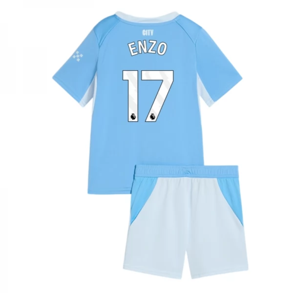 Tenue Domicile Manchester City Enzo 17 2026/27 Enfant Tenue Domicile Manchester City Enzo 17 2026/27 Enfant
