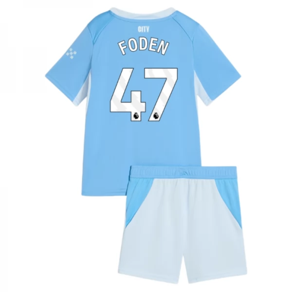 Tenue Domicile Manchester City Foden 47 2026/27 Enfant Tenue Domicile Manchester City Foden 47 2026/27 Enfant
