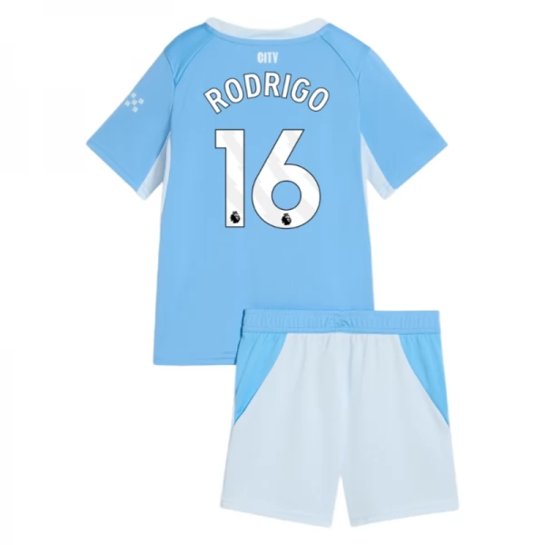 Tenue Domicile Manchester City Rodrigo 16 2026/27 Enfant Tenue Domicile Manchester City Rodrigo 16 2026/27 Enfant