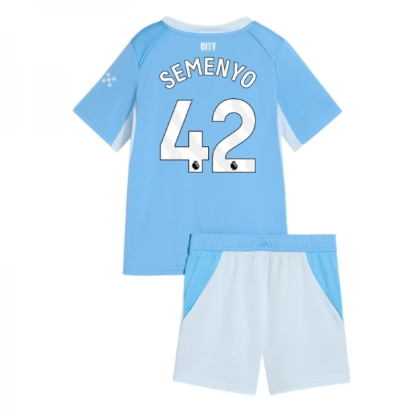 Tenue Domicile Manchester City Semenyo 42 2026/27 Enfant Tenue Domicile Manchester City Semenyo 42 2026/27 Enfant