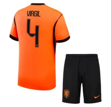Tenue Domicile Pays-Bas Virgil 4 Coupe du Monde 2026 Enfant Tenue Domicile Pays-Bas Virgil 4 Coupe du Monde 2026 Enfant
