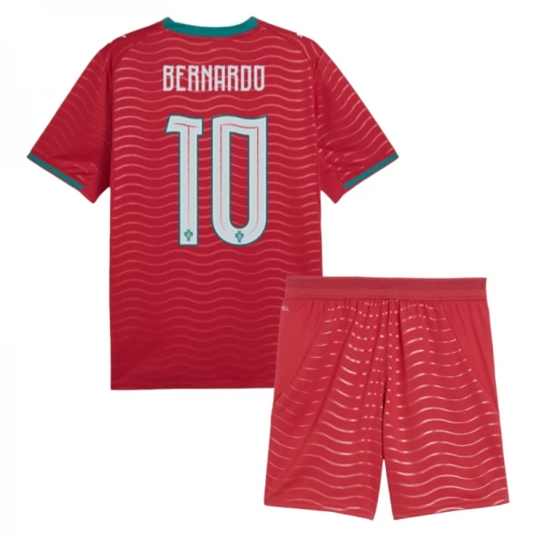 Tenue Domicile Portugal Bernardo 10 Coupe du Monde 2026 Enfant Tenue Domicile Portugal Bernardo 10 Coupe du Monde 2026 Enfant