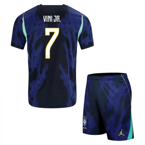 Tenue Extérieur Brésil Vini Jr. 7 Coupe du Monde 2026 Enfant Tenue Extérieur Brésil Vini Jr. 7 Coupe du Monde 2026 Enfant
