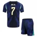Tenue Extérieur Brésil Vini Jr. 7 Coupe du Monde 2026 Enfant Tenue Extérieur Brésil Vini Jr. 7 Coupe du Monde 2026 Enfant