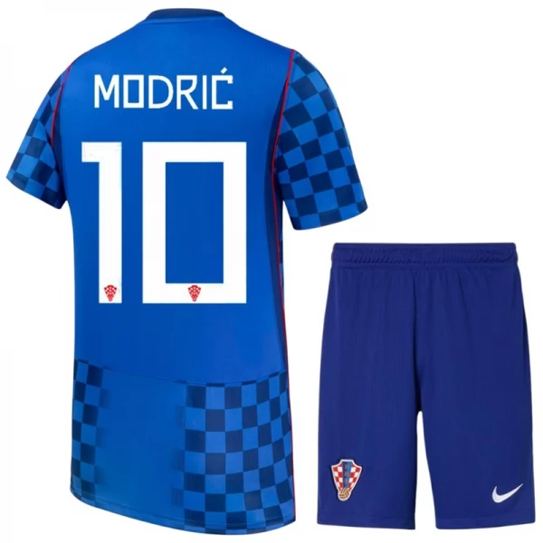Tenue Extérieur Croatie Modrić 10 Coupe du Monde 2026 Enfant Tenue Extérieur Croatie Modrić 10 Coupe du Monde 2026 Enfant