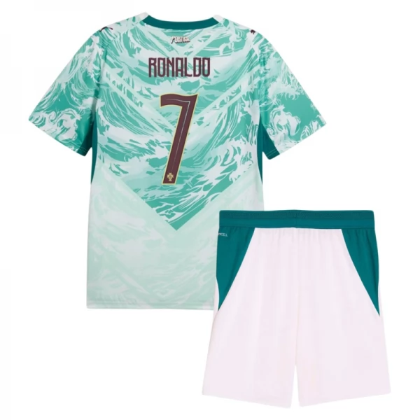 Tenue Extérieur Portugal Ronaldo 7 Coupe du Monde 2026 Enfant Tenue Extérieur Portugal Ronaldo 7 Coupe du Monde 2026 Enfant