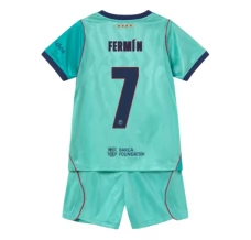Tenue Third FC Barcelone Fermín 7 2026/27 Enfant
