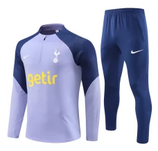 Tottenham Hotspur Ensemble Sweat d'entraînement 2023/24 - 1-4 Zip Violet
