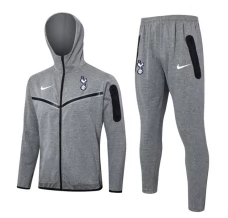 Tottenham Hotspur FC Ensemble Veste d'entraînement 2024/25 - Capuche Gris