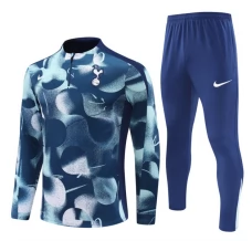 Tottenham Hotspur FC Survêtement 2024/25 - 1-4 Zip Bleu