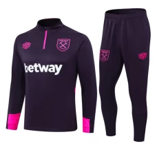 West Ham United Survêtement 2024/25 - 1-4 Zip Violet